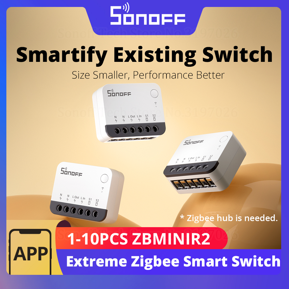 Smart Garden Valve - SONOFF ZBMINIR2 Inteligentny Przełącznik Zigbee z