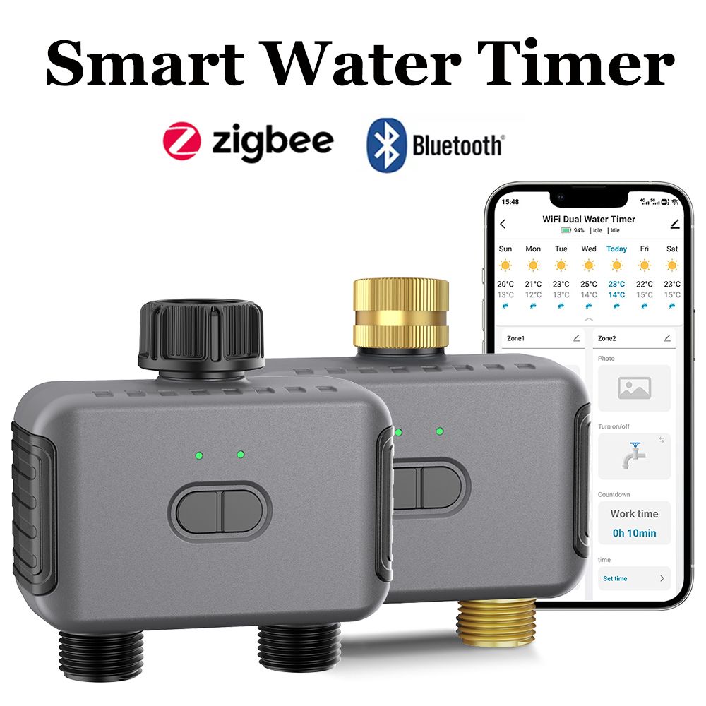 Smart Garden Valve - Inteligentny programator nawadniania Tuya Zigbee/BT, automatyczny