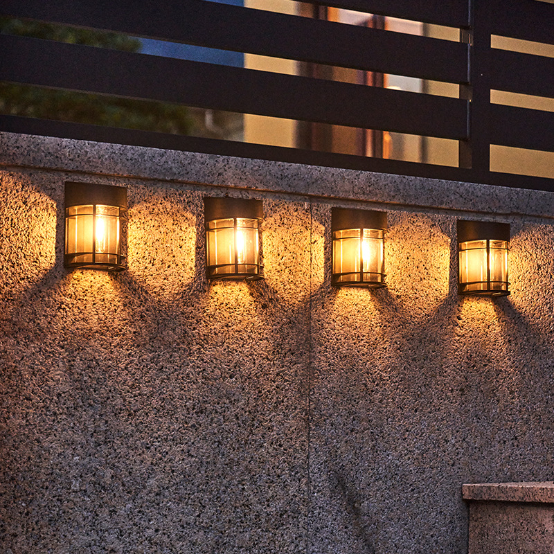 Smart Garden Fence - LED-owa solarna lampa ogrodowa, zewnętrzna, wodoodporna,