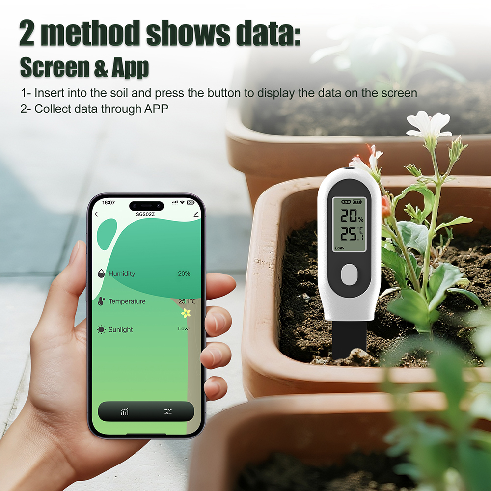 Smart Garden Zigbee - Tester gleby 3 w 1 Zigbee,