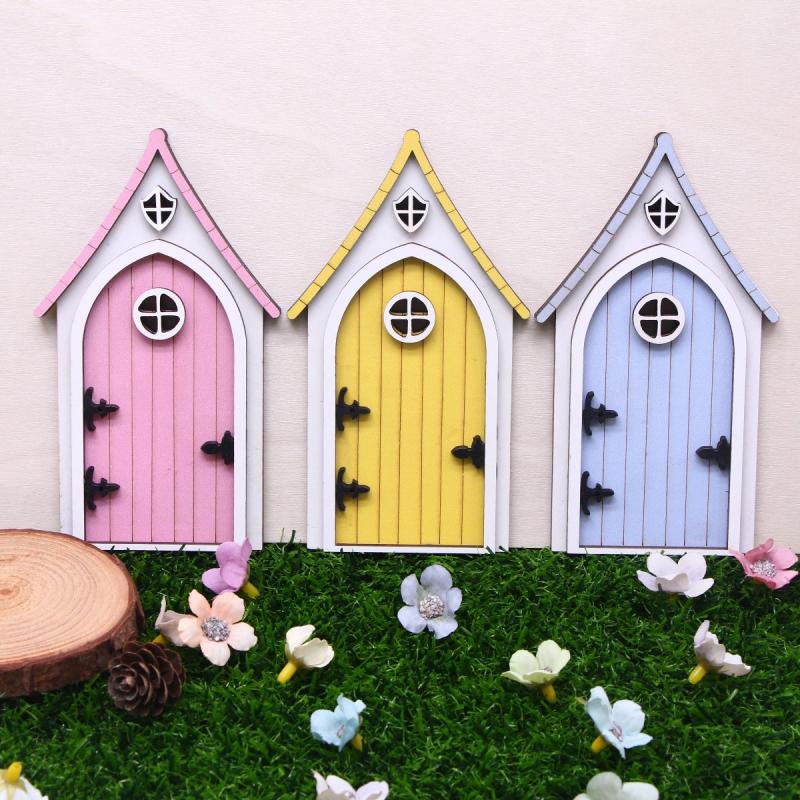 Smart Garden Diy - Domek dla lalek Mini Drewniane Drzwiczki