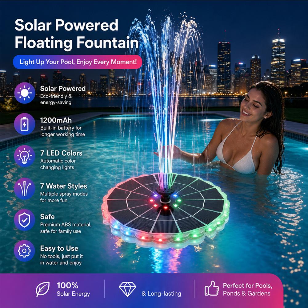 Smart Garden Indoor - Zestaw solarny do fontanny ogrodowej 3.5W,