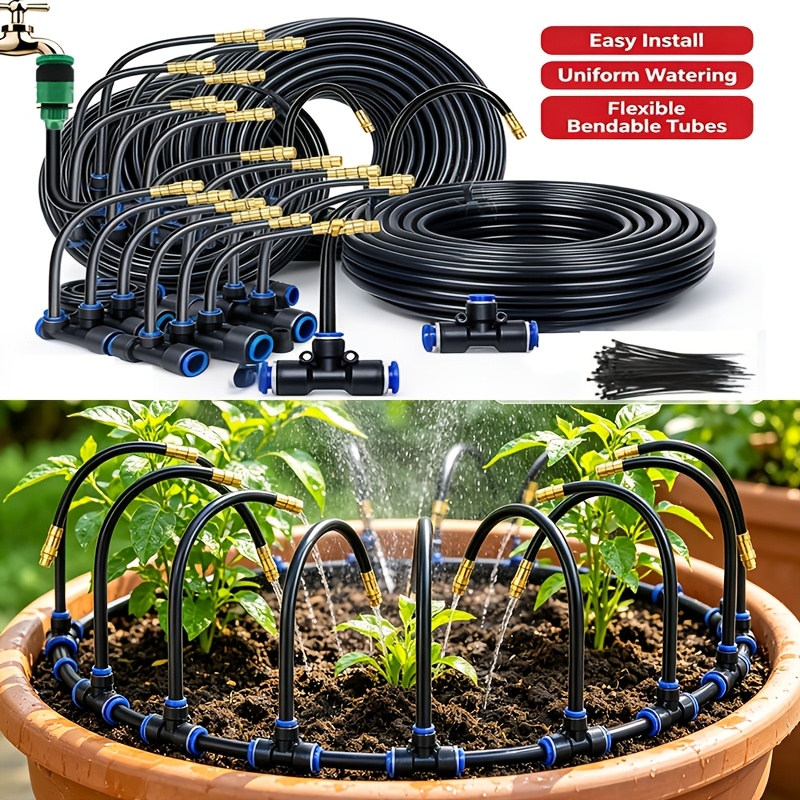 Smart Garden Sprinkler - Uniwersalny zestaw automatycznego nawadniania z dyszami