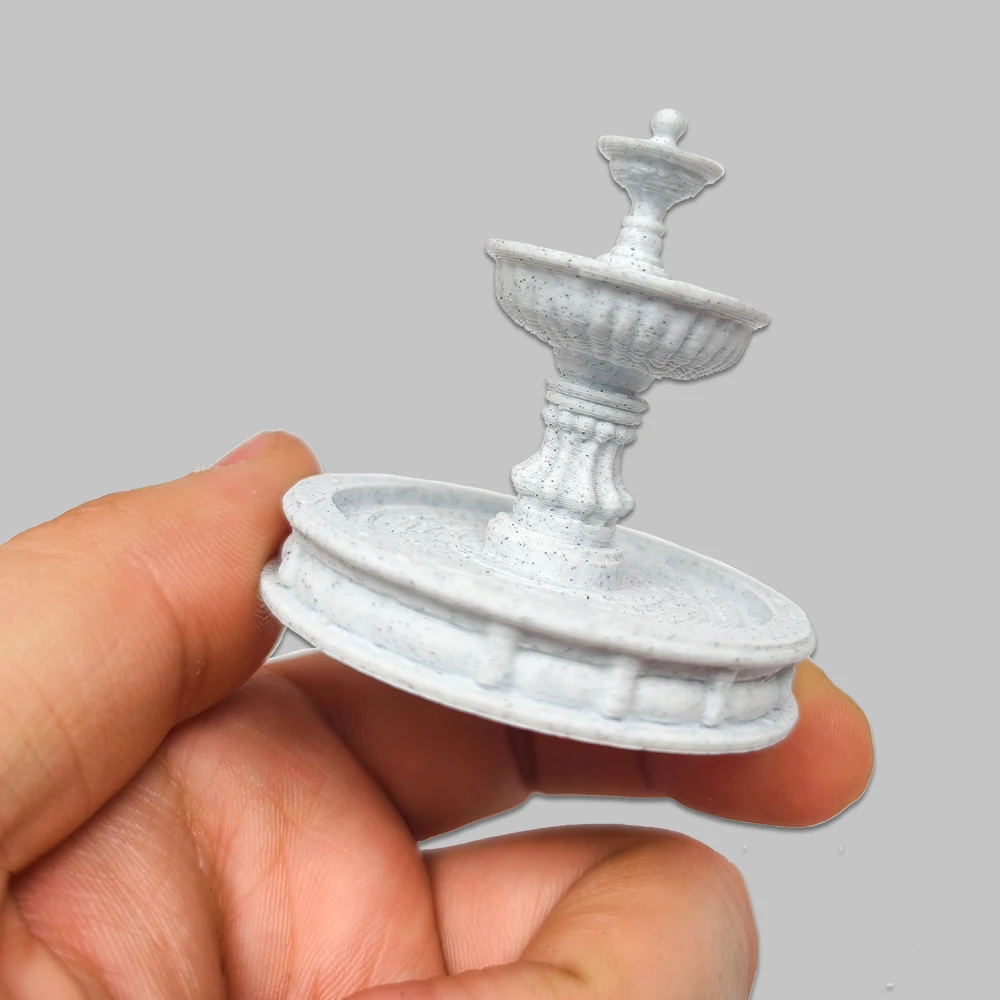 Smart Garden Diy - 1 szt./2 szt. Miniaturowy model fontanny