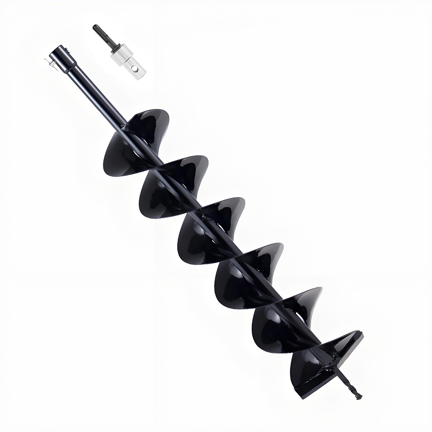 Smart Garden Fence - Wiertło glebowe do ogrodu 15×80cm, spiralny