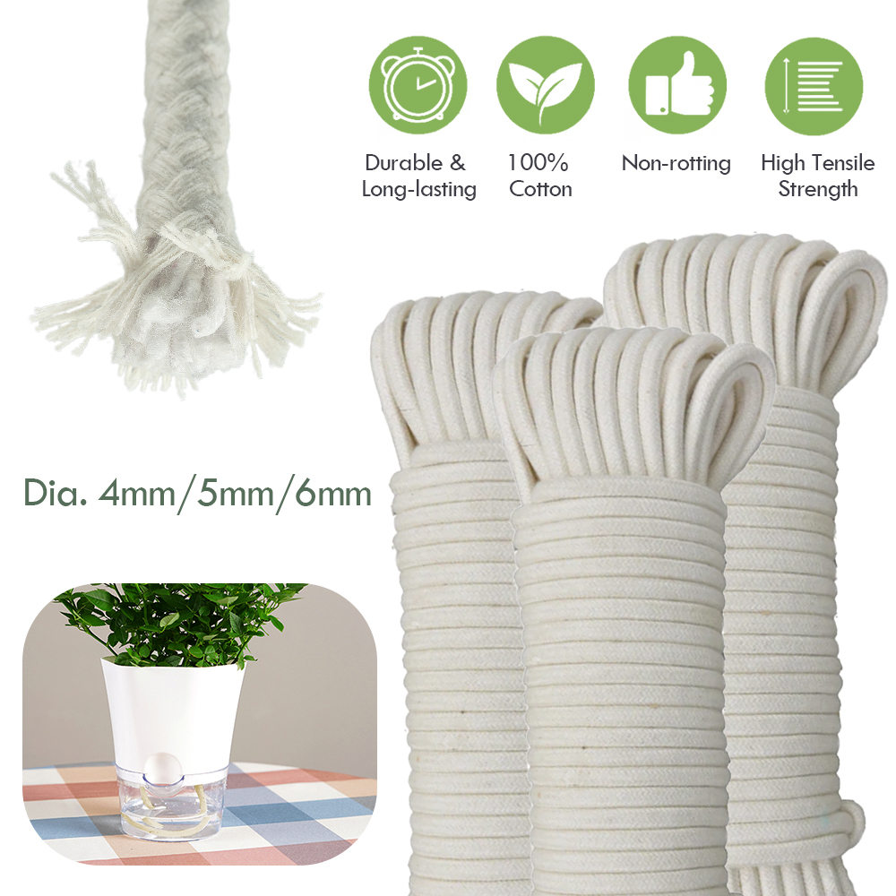Smart Garden Project - 4/5/6mm samopodlewający się bawełniany sznurek roślina