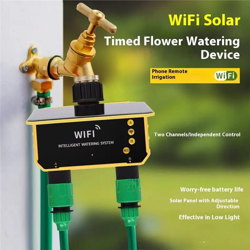 1/2 Wyjścia WIFI Solarny Stero – Smart Garden Tools recenzja i cena