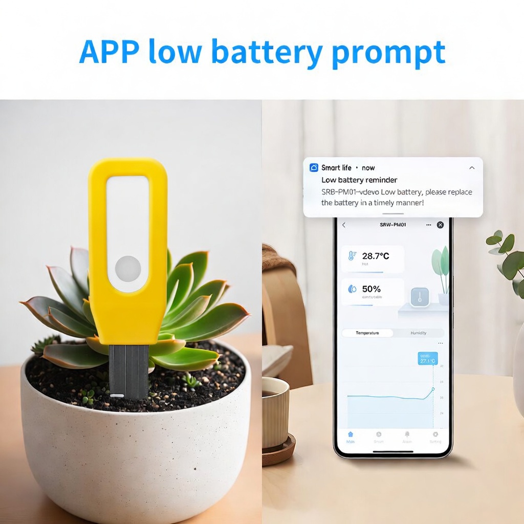 Monitor gleby WiFi Tuya Smart, – Smart Garden Indoor recenzja i cena