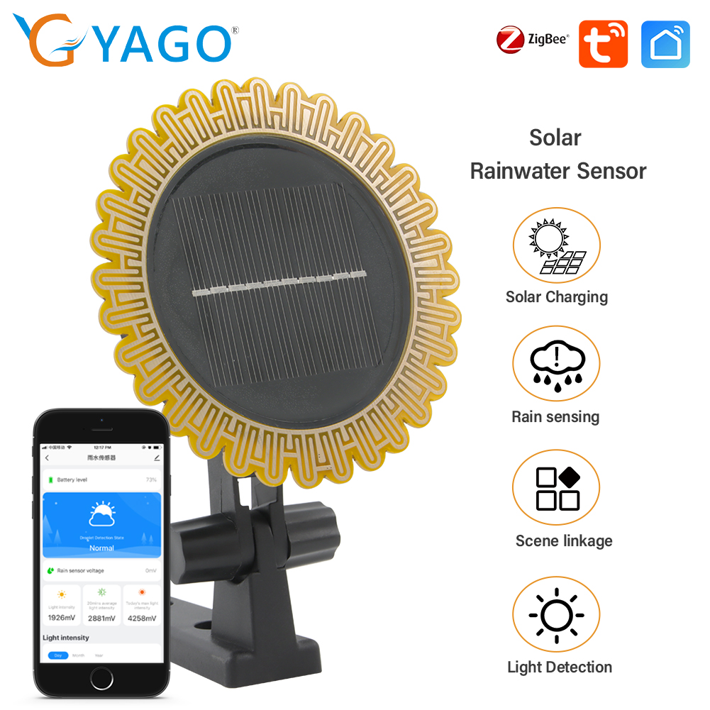 Tuya Zigbee Solarny czujnik św – Smart Garden Zigbee recenzja i cena