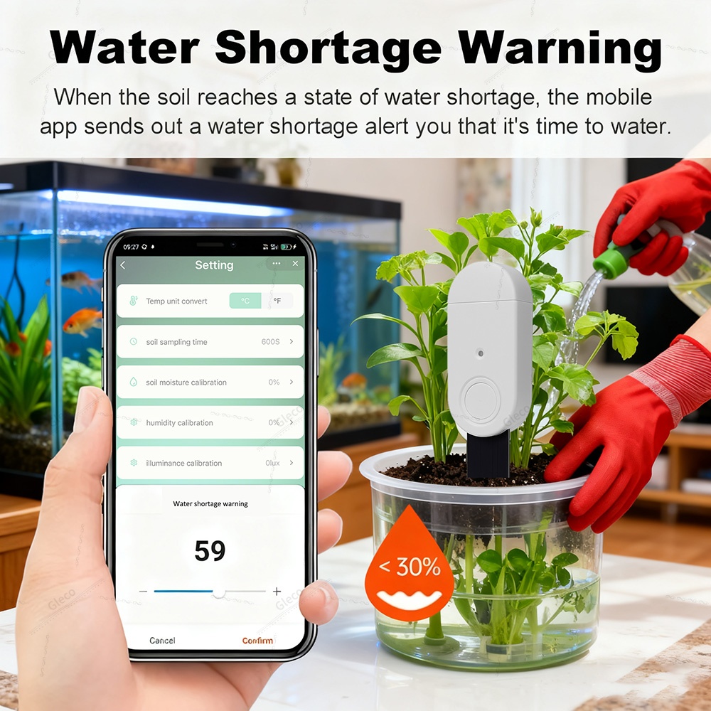 Czujnik Zigbee do pomiaru żyzn – Smart Garden Zigbee recenzja i cena