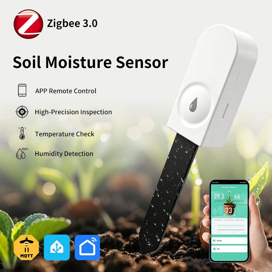 Czujnik wilgotności gleby Tuya – Smart Garden Zigbee recenzja i cena