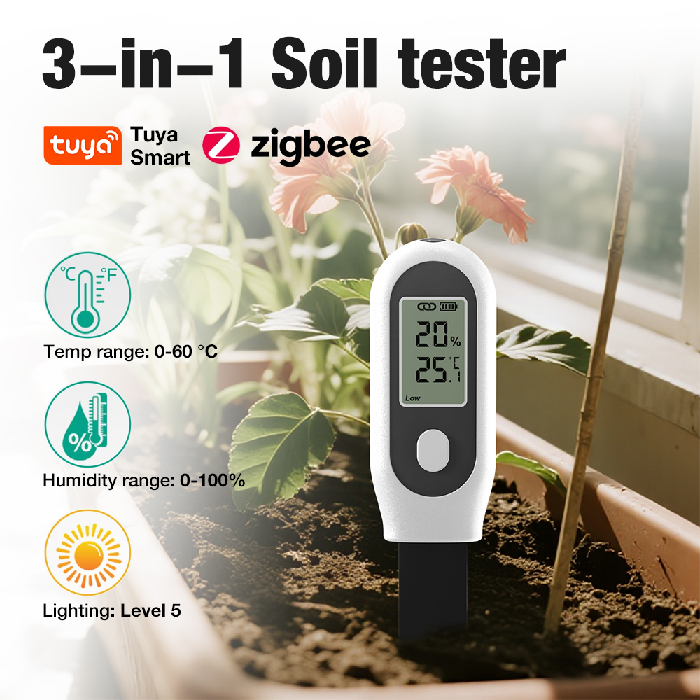Tester gleby 3 w 1 Zigbee, int – Smart Garden Zigbee recenzja i cena