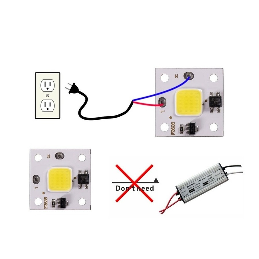 10W COB moduł 220V Chip LED di – Smart Garden Diy recenzja i cena
