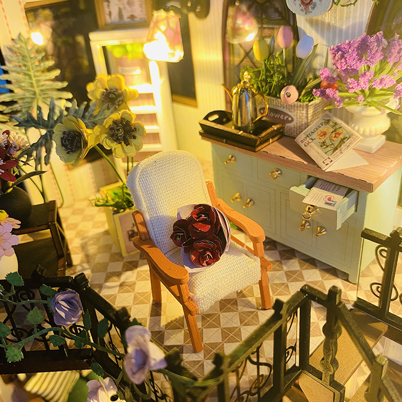 DIY Drewniany domek dla lalek  – Smart Garden Diy recenzja i cena