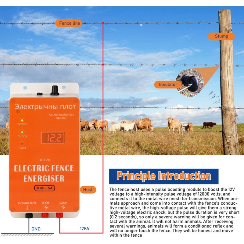 Inteligentny ogrodzenie elektr – Smart Garden Fence recenzja i cena