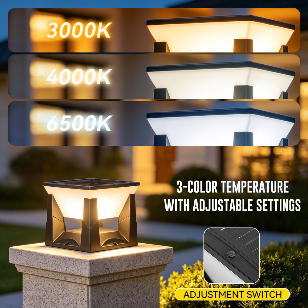 Lampa solarna LED IP65 na słup – Smart Garden Fence recenzja i cena