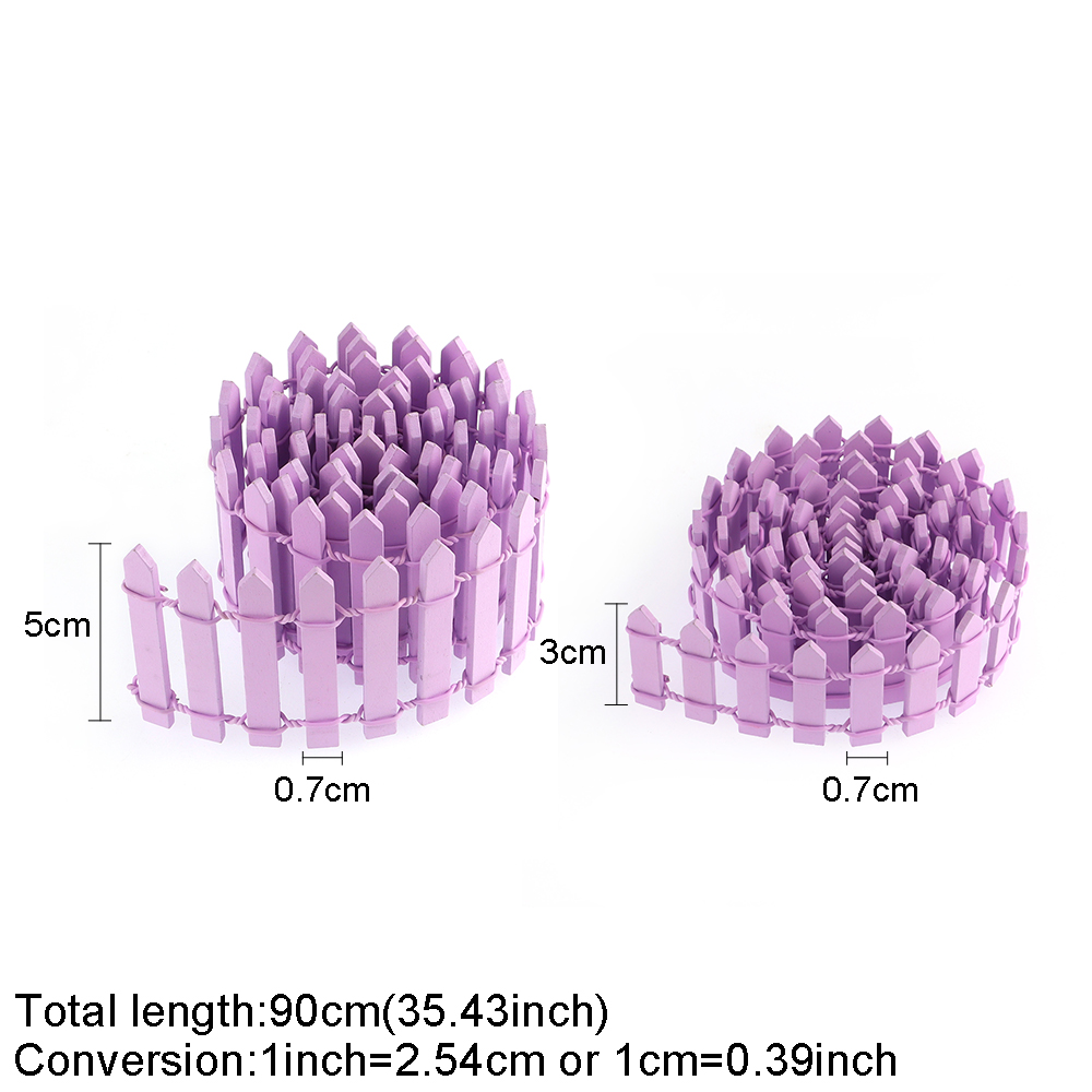 90*3cm/5cm Mini drewniany płot – Smart Garden Diy recenzja i cena