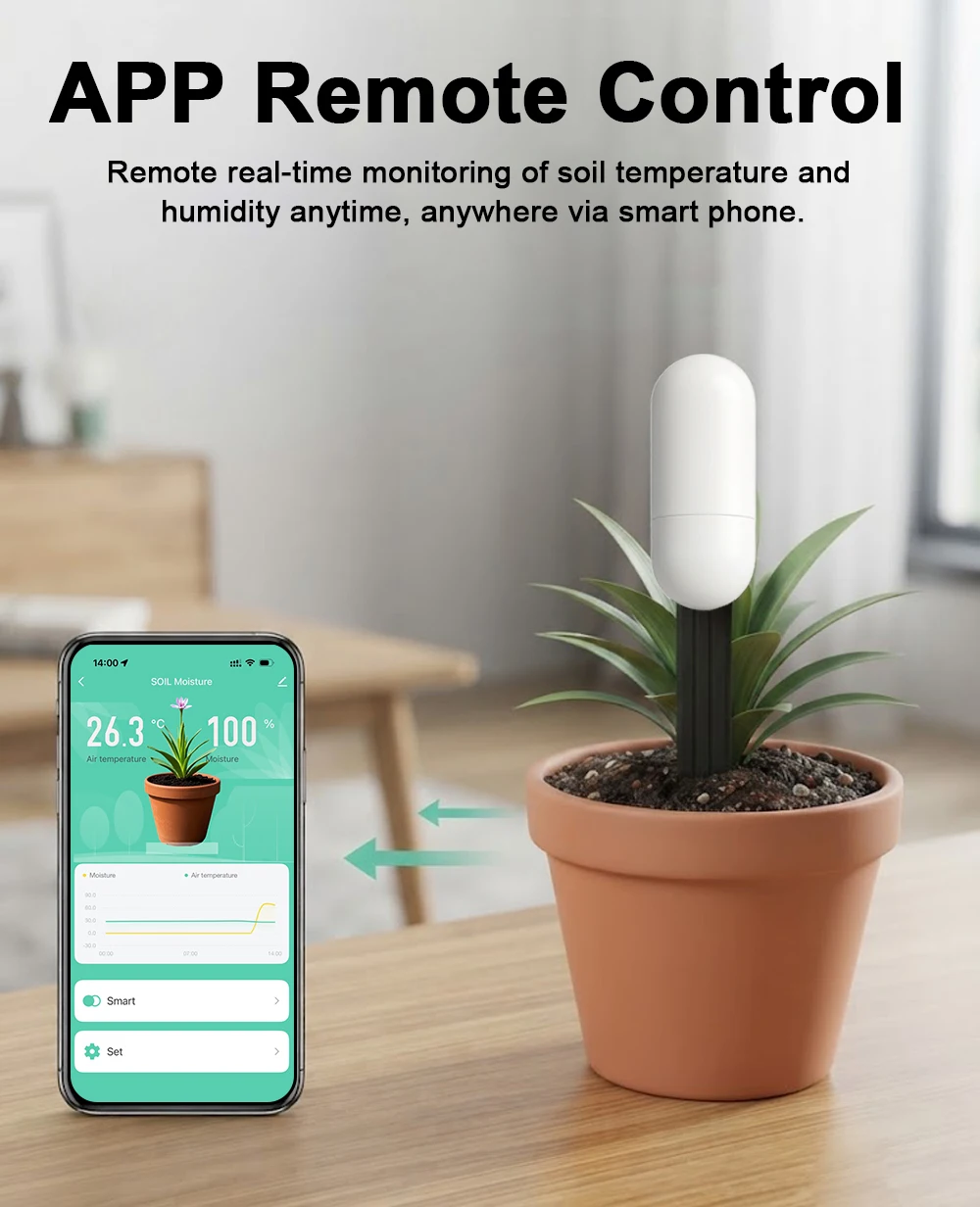 Czujnik wilgotności i temperat – Smart Garden Zigbee recenzja i cena