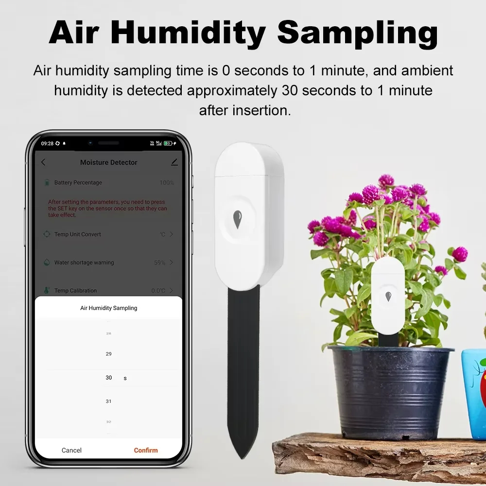 Czujnik temperatury i wilgotno – Smart Garden Zigbee recenzja i cena